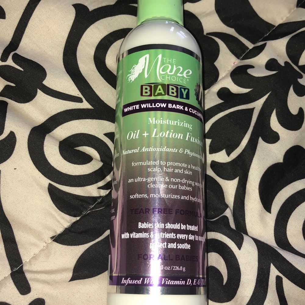 Brand New Mane Baby Moisturizing Oil Lotion Fusion